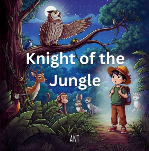 Book cover of Knight of the Jungle by Anitha Moorthy